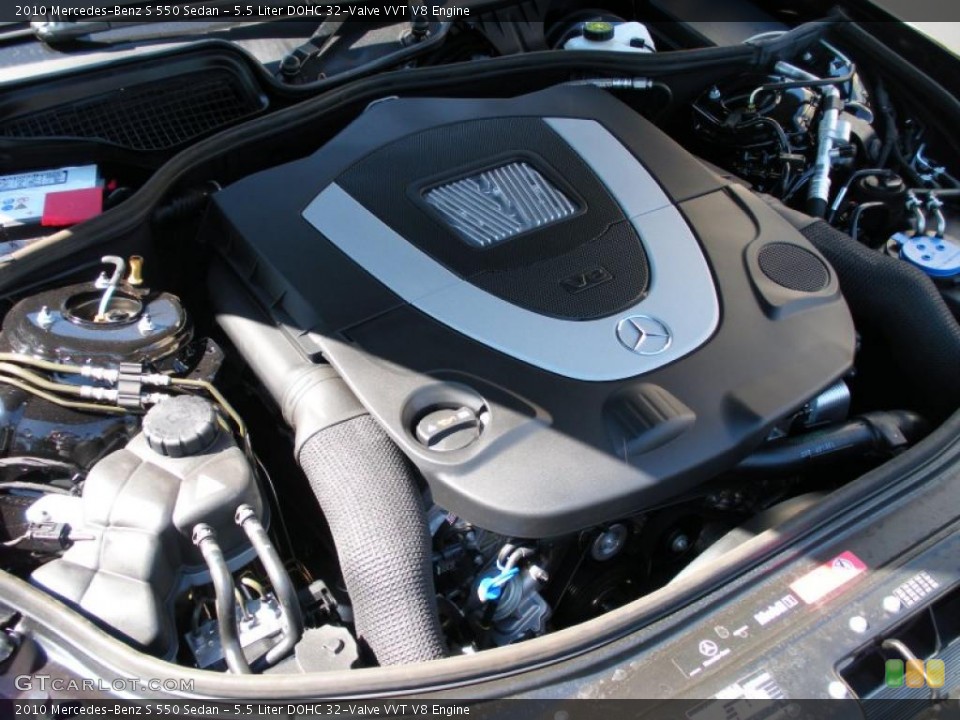 5.5 Liter DOHC 32-Valve VVT V8 Engine for the 2010 Mercedes-Benz S #38445092