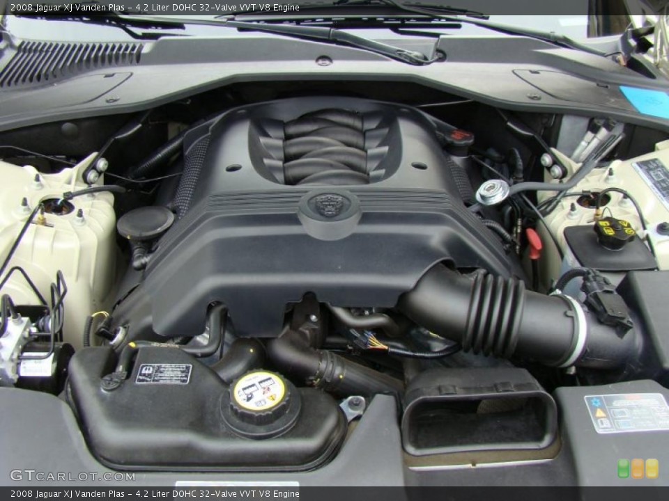 4.2 Liter DOHC 32-Valve VVT V8 Engine for the 2008 Jaguar XJ #38446412