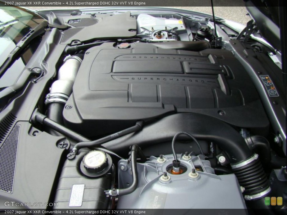 4.2L Supercharged DOHC 32V VVT V8 Engine for the 2007 Jaguar XK #38446820