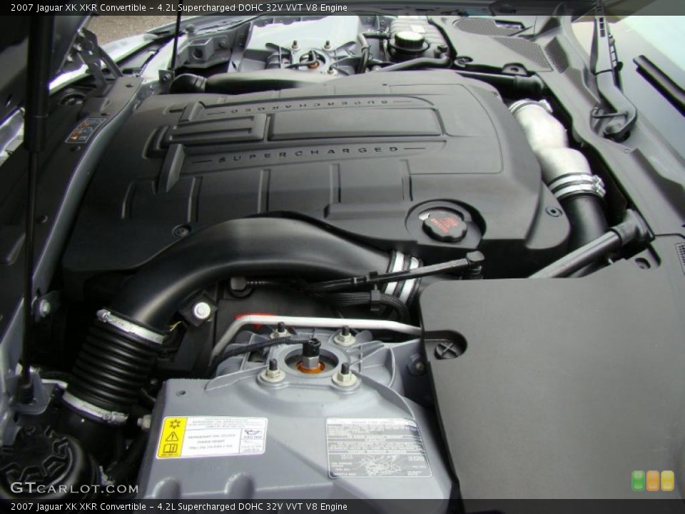 4.2L Supercharged DOHC 32V VVT V8 Engine for the 2007 Jaguar XK #38446836