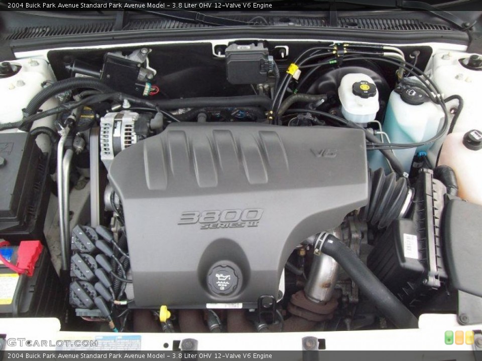 3.8 Liter OHV 12-Valve V6 Engine for the 2004 Buick Park Avenue #38448148