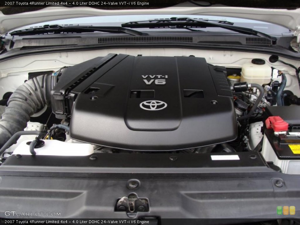 4.0 Liter DOHC 24-Valve VVT-i V6 Engine for the 2007 Toyota 4Runner #38451276
