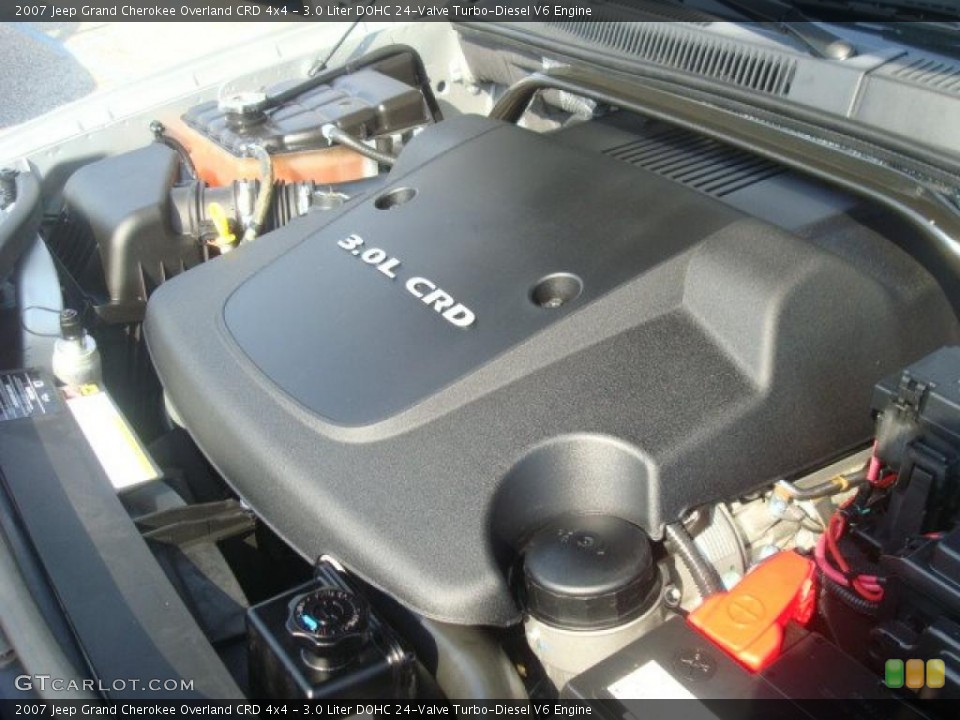 3.0 Liter DOHC 24-Valve Turbo-Diesel V6 Engine for the 2007 Jeep Grand Cherokee #38454297