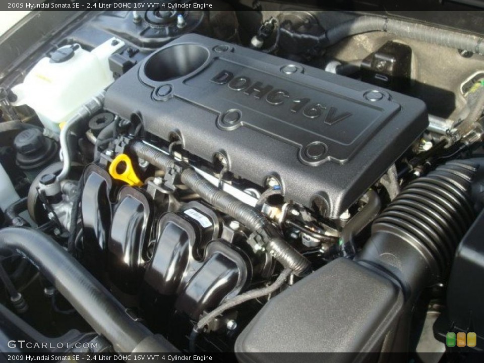 2.4 Liter DOHC 16V VVT 4 Cylinder Engine for the 2009 Hyundai Sonata #38455797