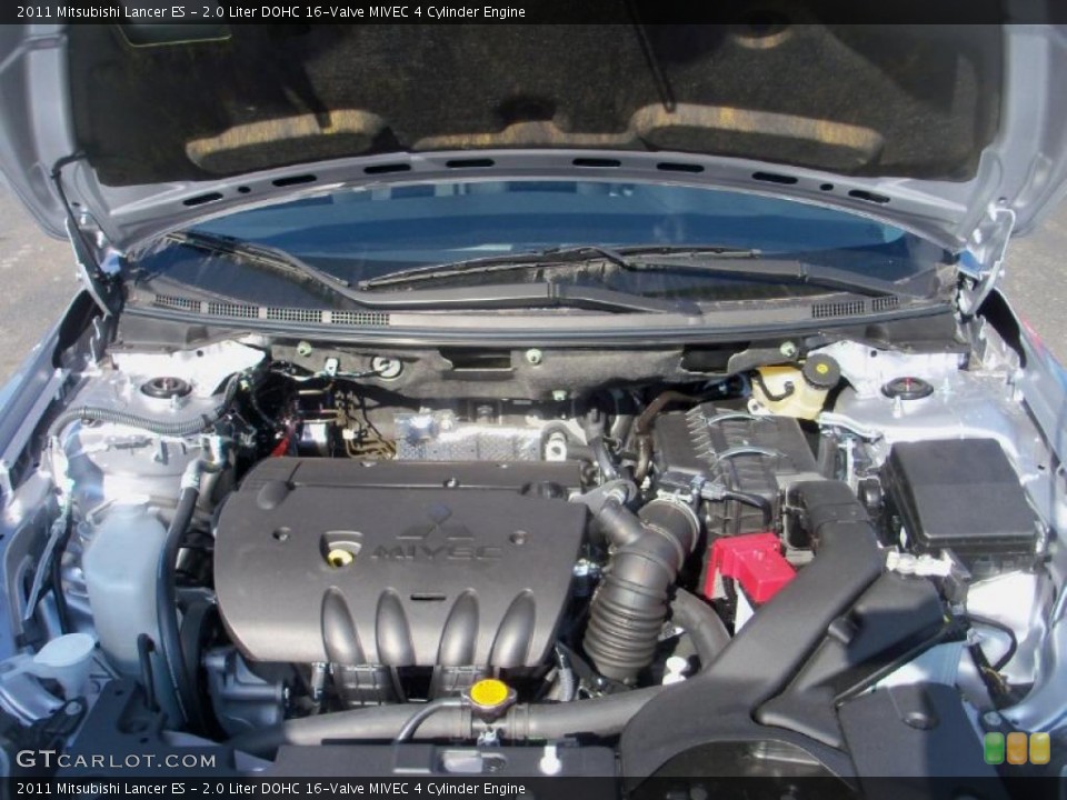 2.0 Liter DOHC 16-Valve MIVEC 4 Cylinder Engine for the 2011 Mitsubishi Lancer #38457833