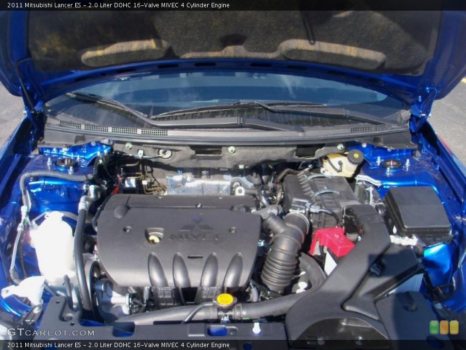2.0 Liter DOHC 16-Valve MIVEC 4 Cylinder Engine for the 2011 Mitsubishi Lancer #38458285