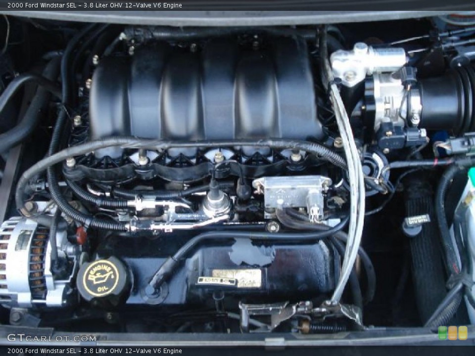 3.8 Liter OHV 12-Valve V6 Engine for the 2000 Ford Windstar #38458437 | GTCarLot.com 2000 Ford Windstar Engine 3.8 L V6