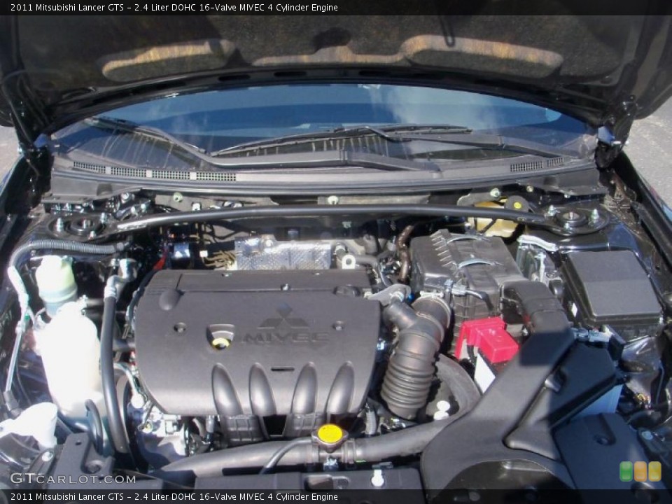 2.4 Liter DOHC 16-Valve MIVEC 4 Cylinder Engine for the 2011 Mitsubishi Lancer #38458681