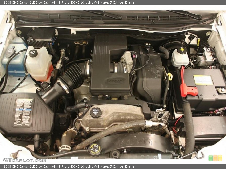 3.7 Liter DOHC 20-Valve VVT Vortec 5 Cylinder Engine for the 2008 GMC Canyon #38466249