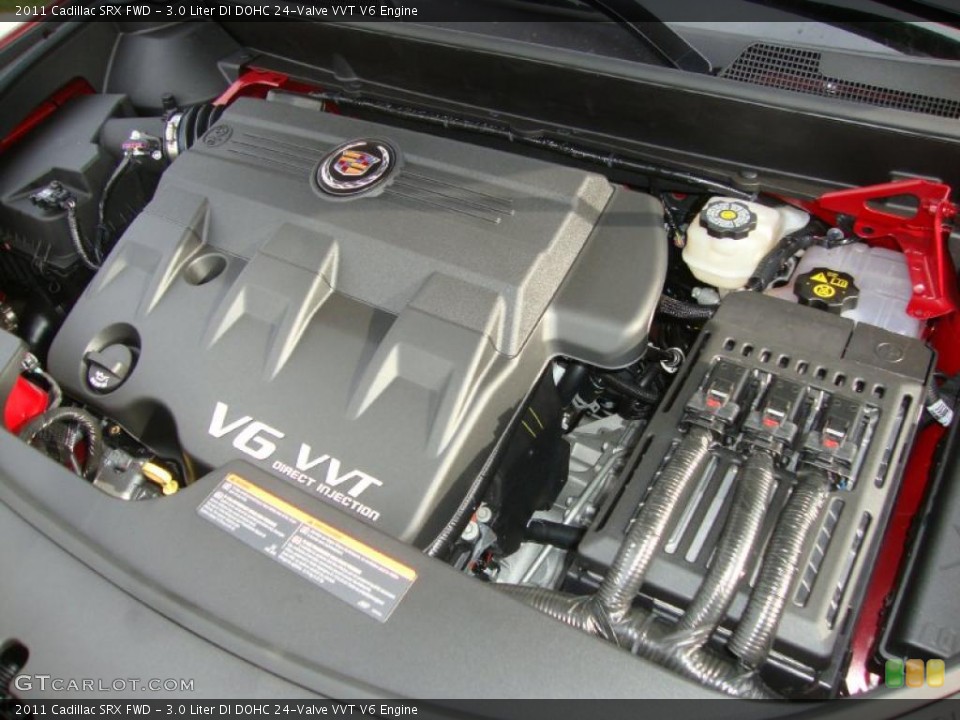 3.0 Liter DI DOHC 24-Valve VVT V6 Engine for the 2011 Cadillac SRX #38471937