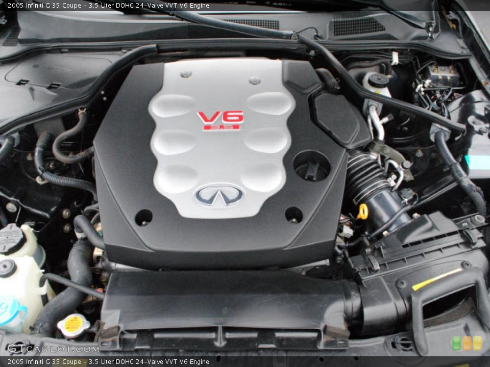 3.5 Liter DOHC 24-Valve VVT V6 Engine for the 2005 Infiniti G #38480987
