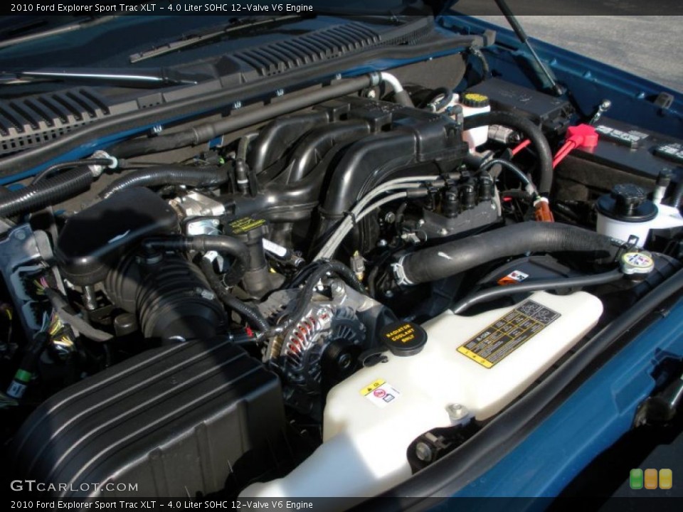4.0 Liter SOHC 12-Valve V6 Engine for the 2010 Ford Explorer Sport Trac #38487919