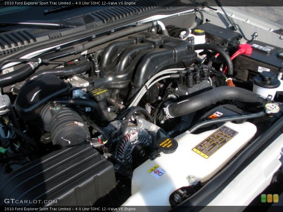 4.0 Liter SOHC 12-Valve V6 Engine for the 2010 Ford Explorer Sport Trac #38488691