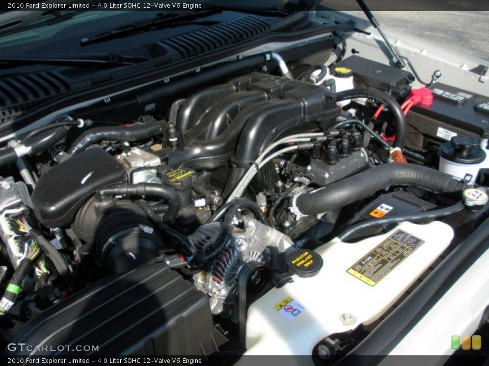 4.0 Liter SOHC 12-Valve V6 Engine for the 2010 Ford Explorer #38488883