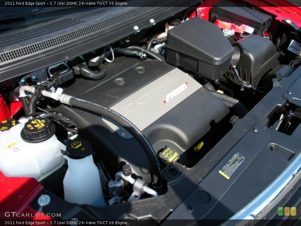 3.7 Liter DOHC 24-Valve TiVCT V6 Engine for the 2011 Ford Edge #38489667