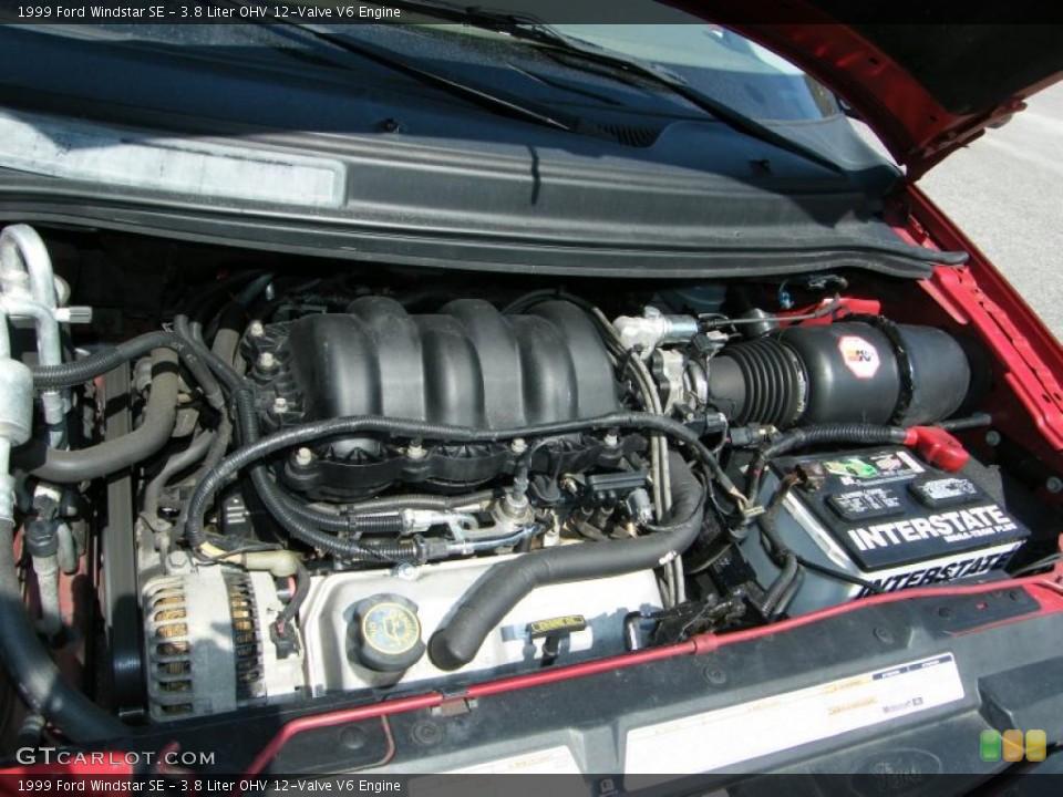 3.8 Liter OHV 12-Valve V6 Engine for the 1999 Ford Windstar #38495691