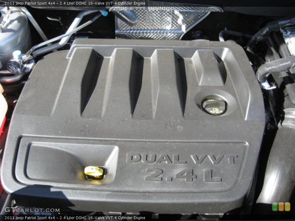 2.4 Liter DOHC 16-Valve VVT 4 Cylinder Engine for the 2011 Jeep Patriot #38499903
