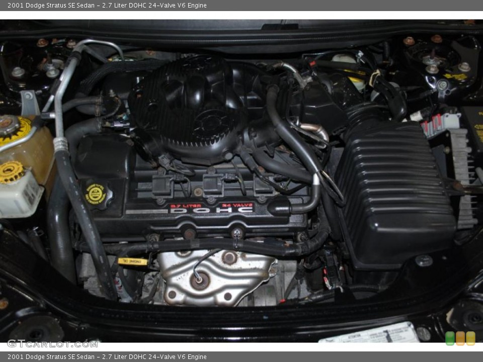 2.7 Liter DOHC 24-Valve V6 Engine for the 2001 Dodge Stratus #38504475