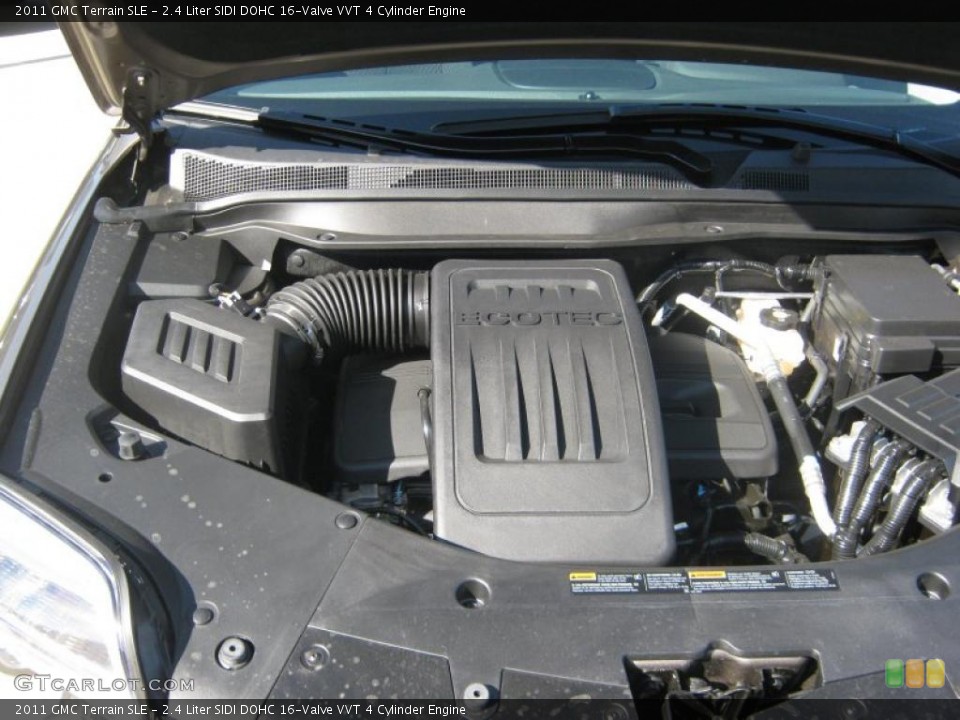 2.4 Liter SIDI DOHC 16-Valve VVT 4 Cylinder Engine for the 2011 GMC Terrain #38511207