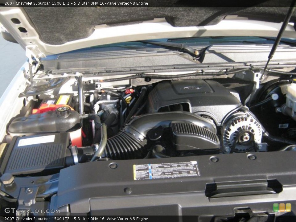 5.3 Liter OHV 16-Valve Vortec V8 Engine for the 2007 Chevrolet Suburban #38515143