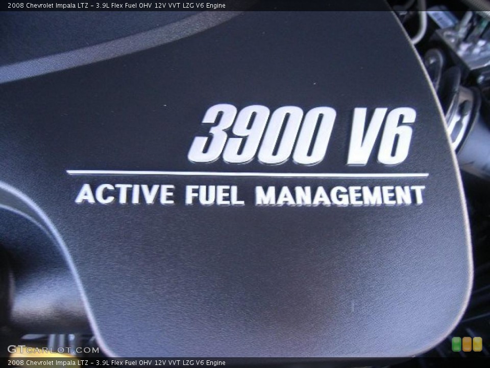 3.9L Flex Fuel OHV 12V VVT LZG V6 Engine for the 2008 Chevrolet Impala #38519219