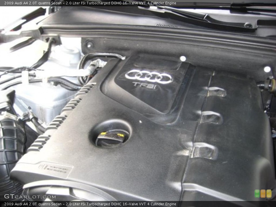 2.0 Liter FSI Turbocharged DOHC 16-Valve VVT 4 Cylinder Engine for the 2009 Audi A4 #38524427