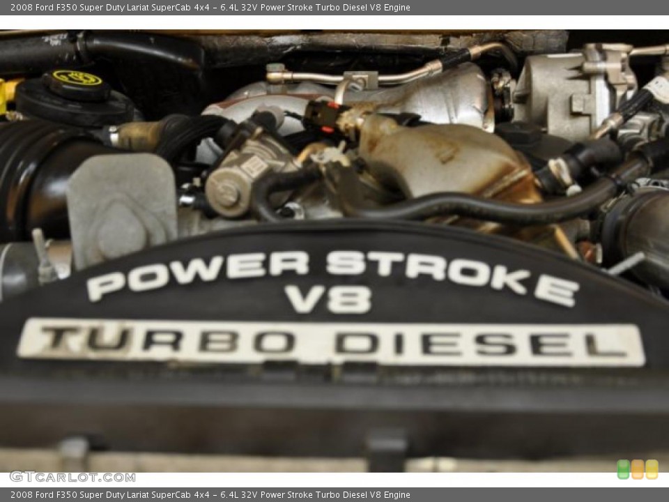 6.4L 32V Power Stroke Turbo Diesel V8 Engine for the 2008 Ford F350 Super Duty #38530531