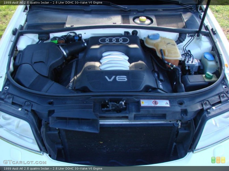 2.8 Liter DOHC 30-Valve V6 Engine for the 1999 Audi A6 #38532583