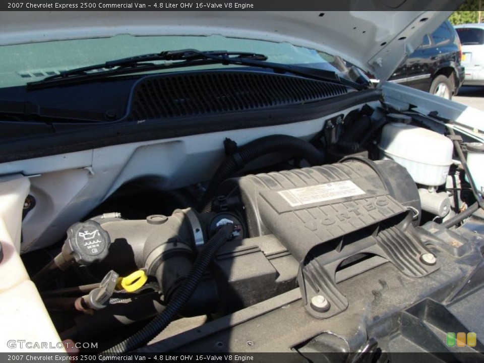 4.8 Liter OHV 16-Valve V8 Engine for the 2007 Chevrolet Express #38534895