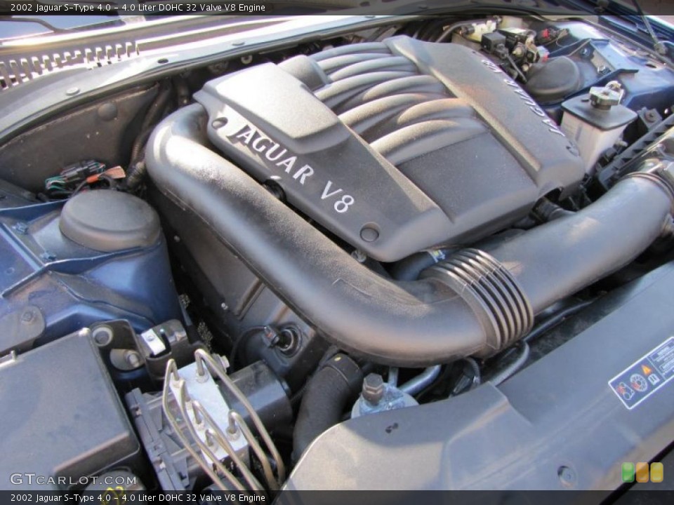 4.0 Liter DOHC 32 Valve V8 Engine for the 2002 Jaguar S-Type #38541347