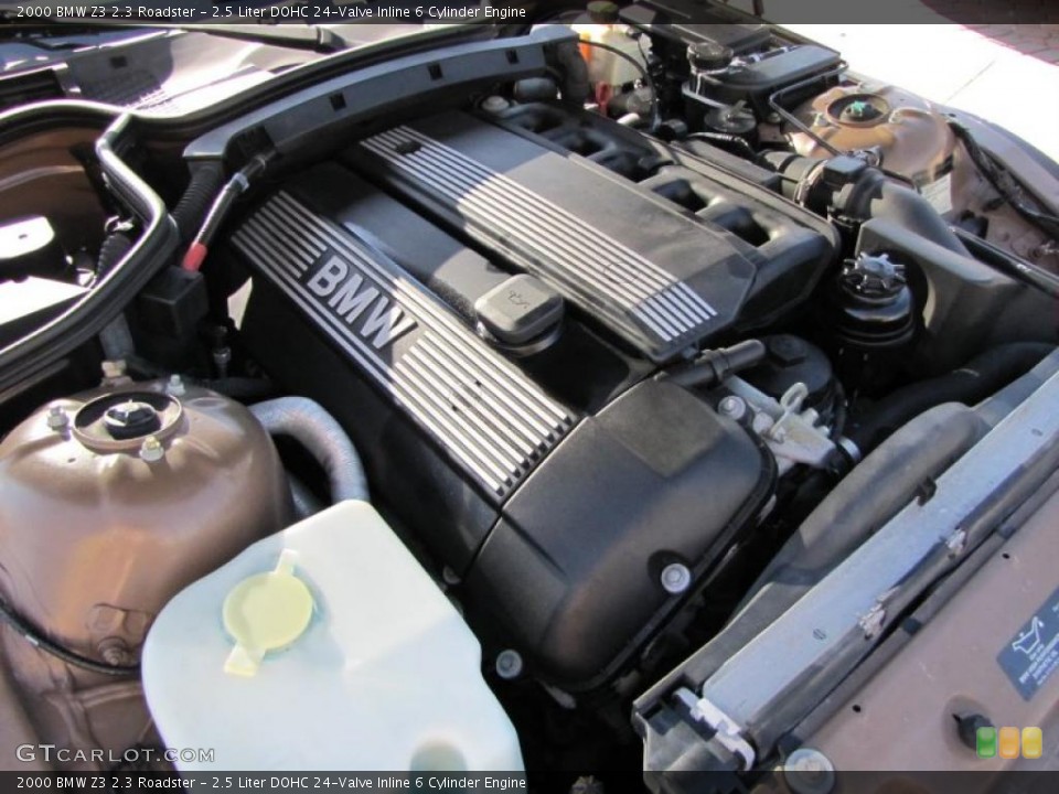 2.5 Liter DOHC 24-Valve Inline 6 Cylinder Engine for the 2000 BMW Z3 #38542375