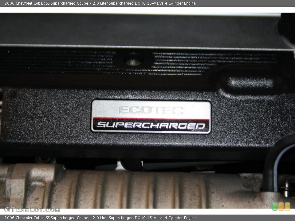 2.0 Liter Supercharged DOHC 16-Valve 4 Cylinder Engine for the 2006 Chevrolet Cobalt #38543859