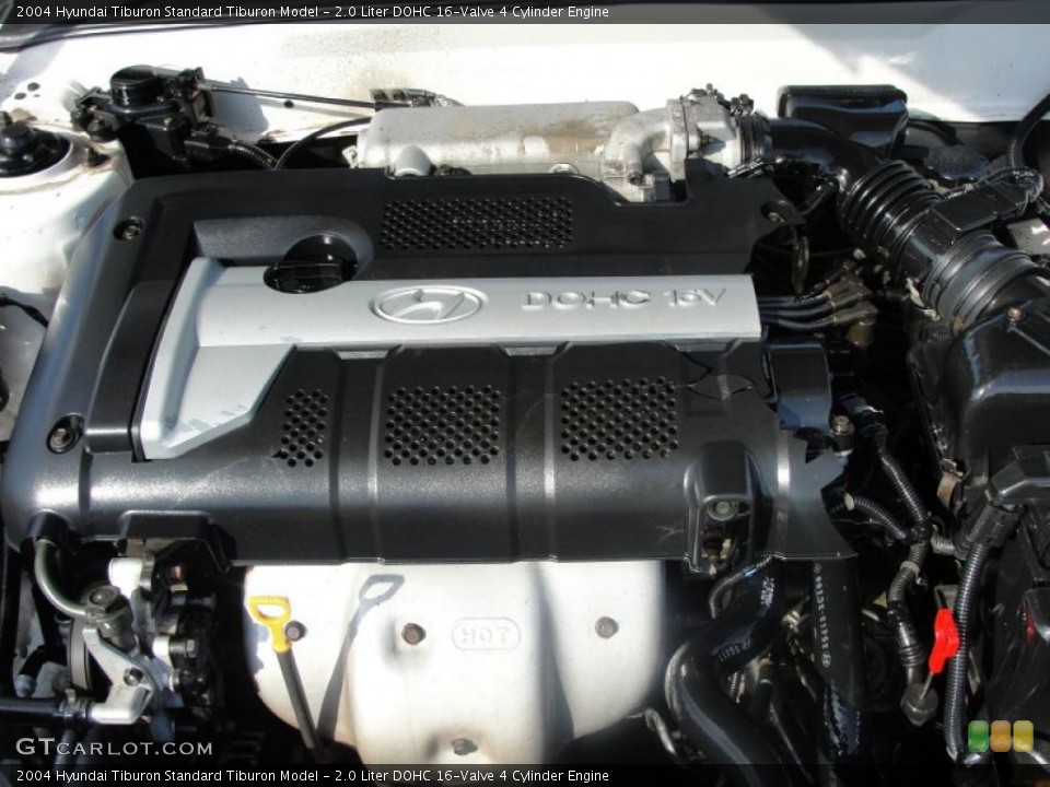 2.0 Liter DOHC 16-Valve 4 Cylinder Engine for the 2004 Hyundai Tiburon #38545283