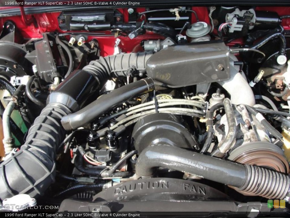 2.3 Liter SOHC 8-Valve 4 Cylinder Engine for the 1996 Ford Ranger #38546283