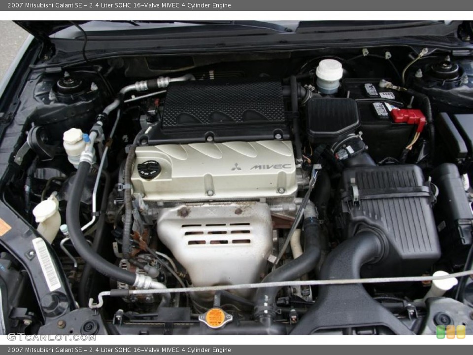 2.4 Liter SOHC 16-Valve MIVEC 4 Cylinder Engine for the 2007 Mitsubishi Galant #38550793