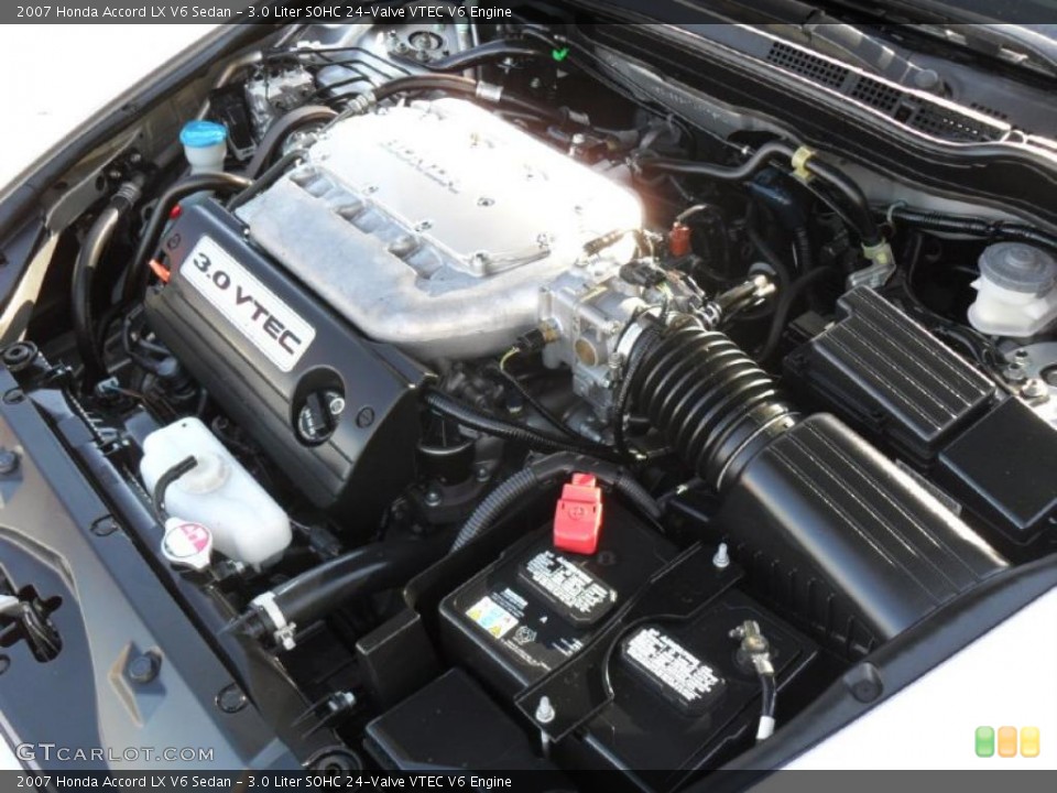 3.0 Liter SOHC 24-Valve VTEC V6 Engine for the 2007 Honda Accord #38550809