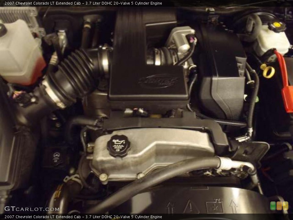 3.7 Liter DOHC 20-Valve 5 Cylinder Engine for the 2007 Chevrolet Colorado #38551221