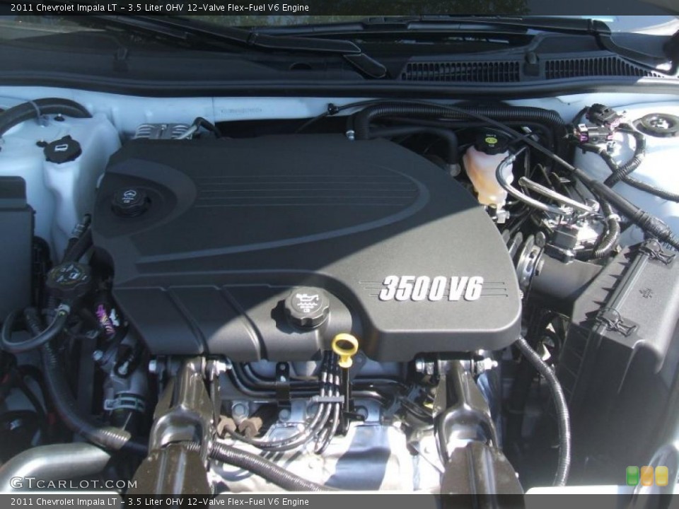 3.5 Liter OHV 12-Valve Flex-Fuel V6 Engine for the 2011 Chevrolet Impala #38551785