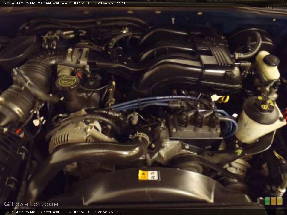 4.0 Liter SOHC 12 Valve V6 Engine for the 2004 Mercury Mountaineer #38552445