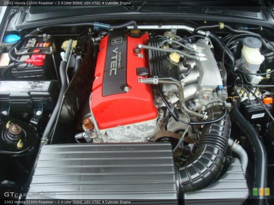 2.0 Liter DOHC 16V VTEC 4 Cylinder Engine for the 2003 Honda S2000 #38553041