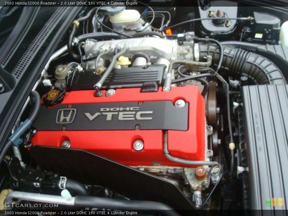 2.0 Liter DOHC 16V VTEC 4 Cylinder Engine for the 2003 Honda S2000 #38553057