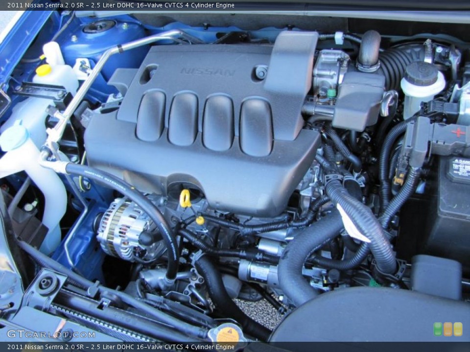 2.5 Liter DOHC 16-Valve CVTCS 4 Cylinder Engine for the 2011 Nissan Sentra #38553437