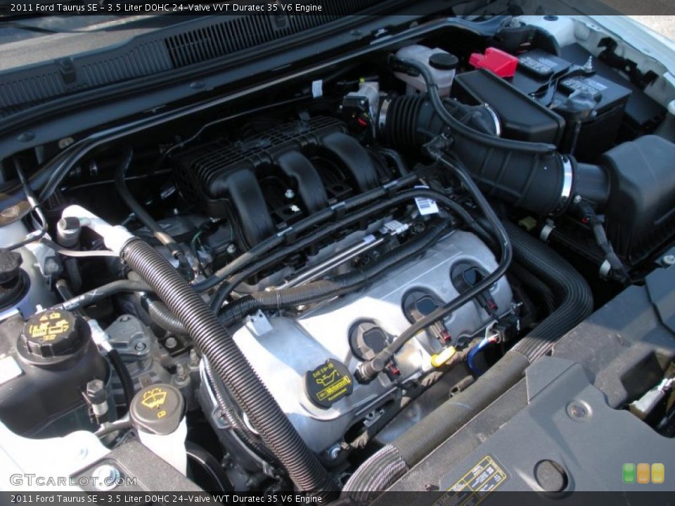 3.5 Liter DOHC 24-Valve VVT Duratec 35 V6 Engine for the 2011 Ford Taurus #38559237