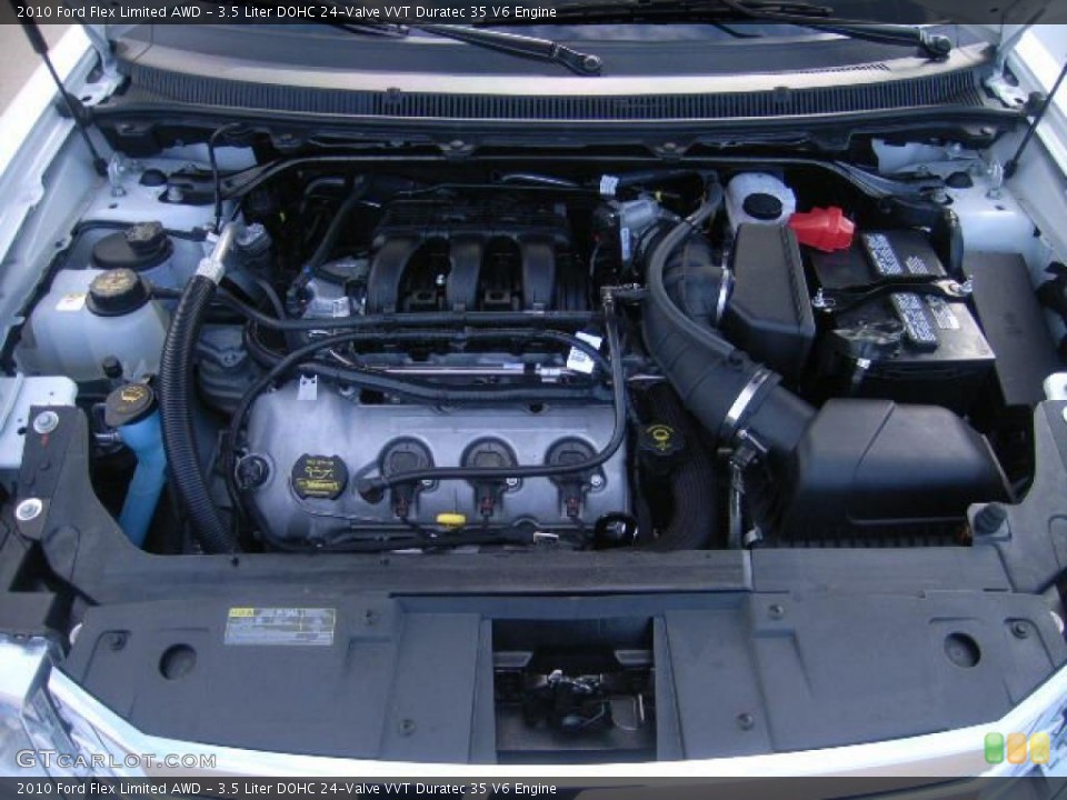 3.5 Liter DOHC 24-Valve VVT Duratec 35 V6 Engine for the 2010 Ford Flex #38574324