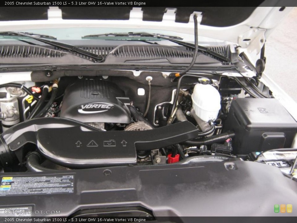 5.3 Liter OHV 16-Valve Vortec V8 Engine for the 2005 Chevrolet Suburban #38577304