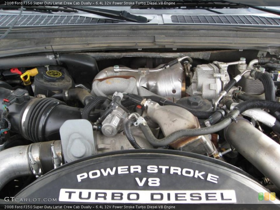 6.4L 32V Power Stroke Turbo Diesel V8 Engine for the 2008 Ford F350 Super Duty #38587741