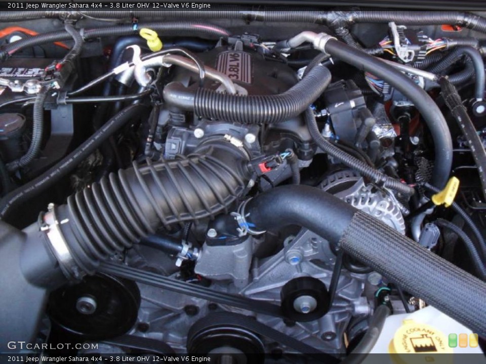 3.8 Liter OHV 12-Valve V6 Engine for the 2011 Jeep Wrangler #38589189