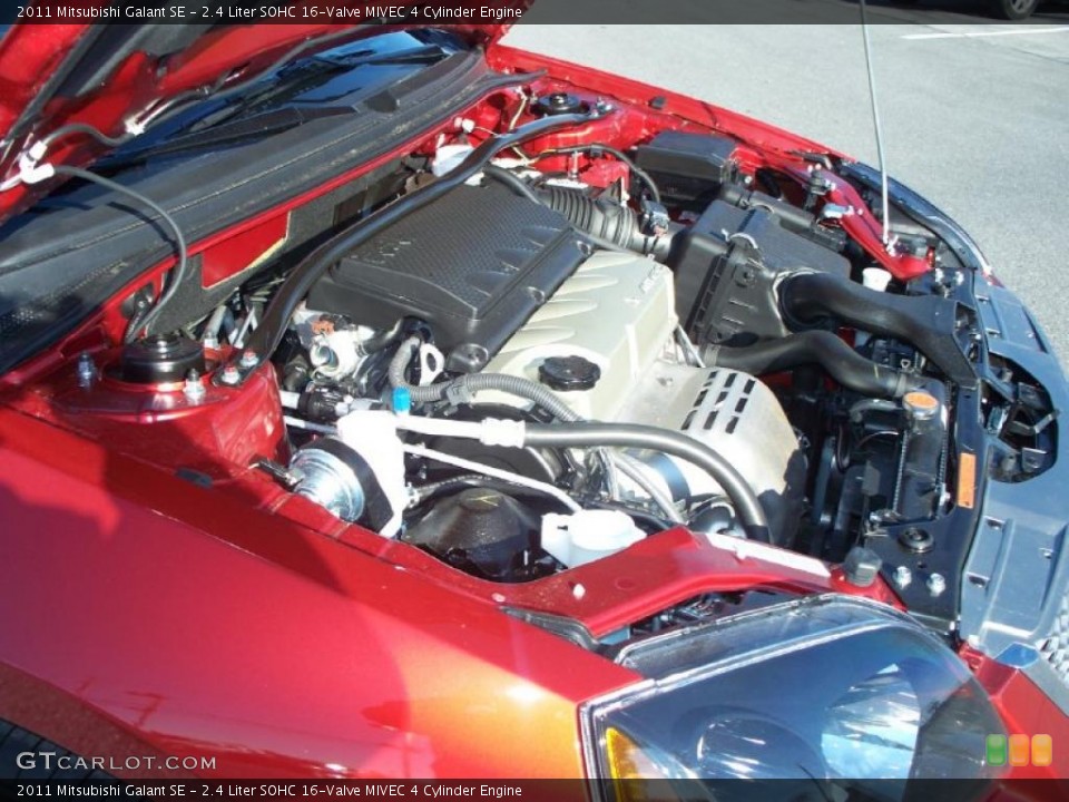 2.4 Liter SOHC 16-Valve MIVEC 4 Cylinder Engine for the 2011 Mitsubishi Galant #38592101