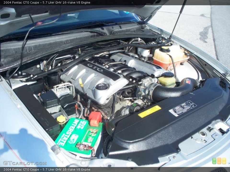 5.7 Liter OHV 16-Valve V8 Engine for the 2004 Pontiac GTO #38592521