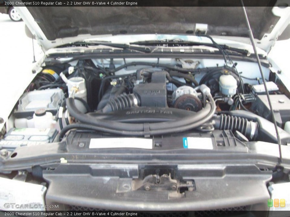 2.2 Liter OHV 8-Valve 4 Cylinder Engine for the 2000 Chevrolet S10 #38593269